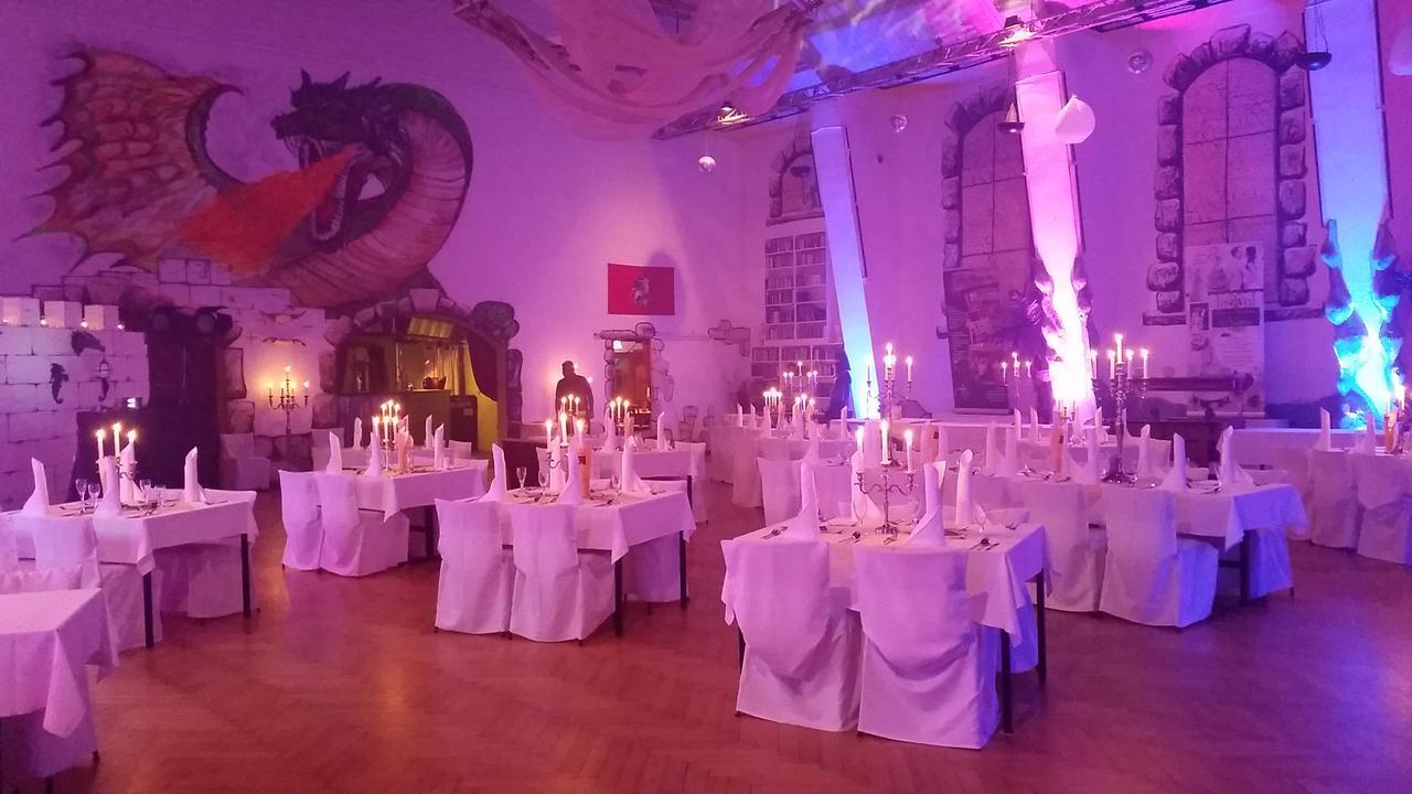 Pension Und Restaurant Die Burg Ehrenfriedersdorf Kültér fotó