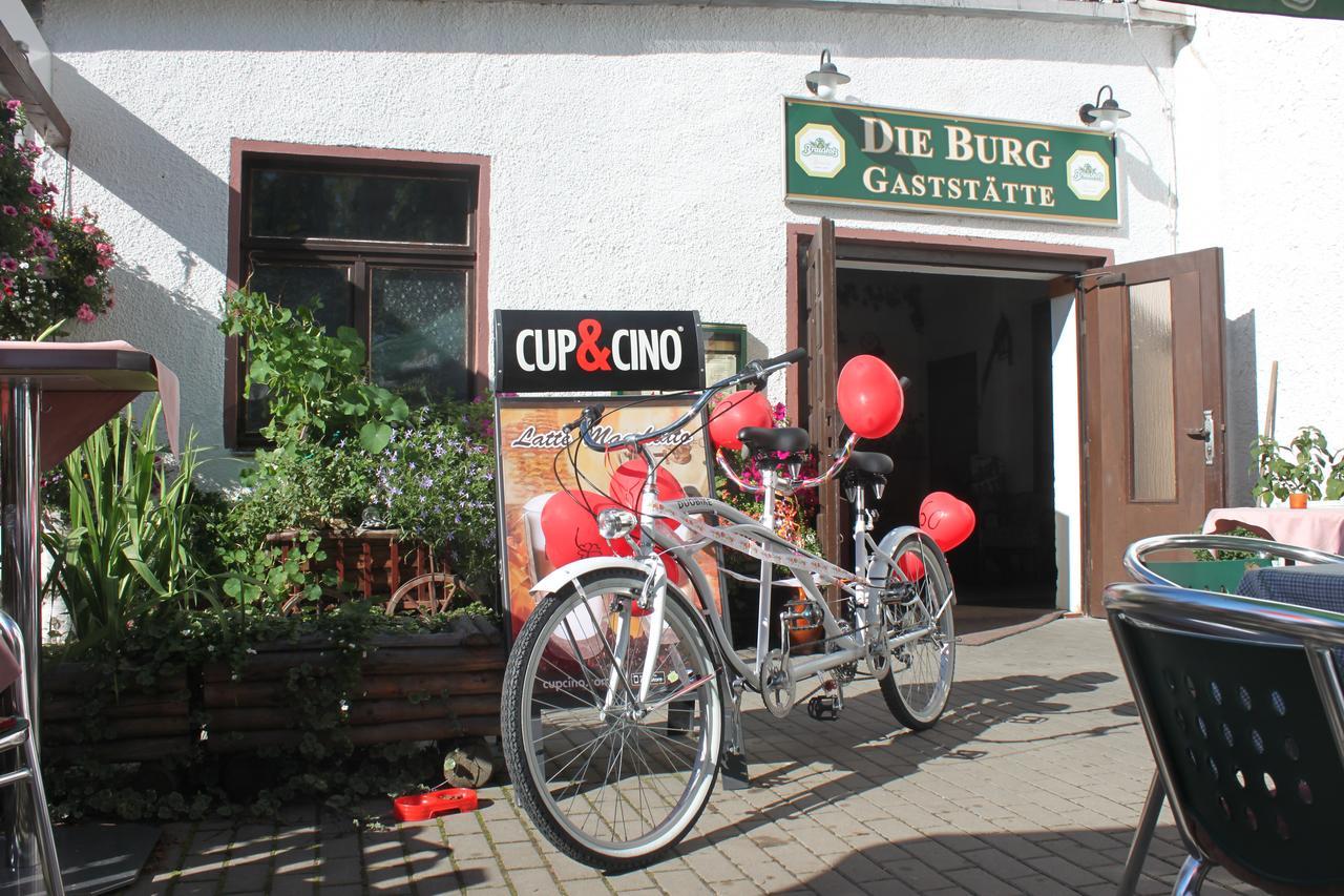 Pension Und Restaurant Die Burg Ehrenfriedersdorf Kültér fotó