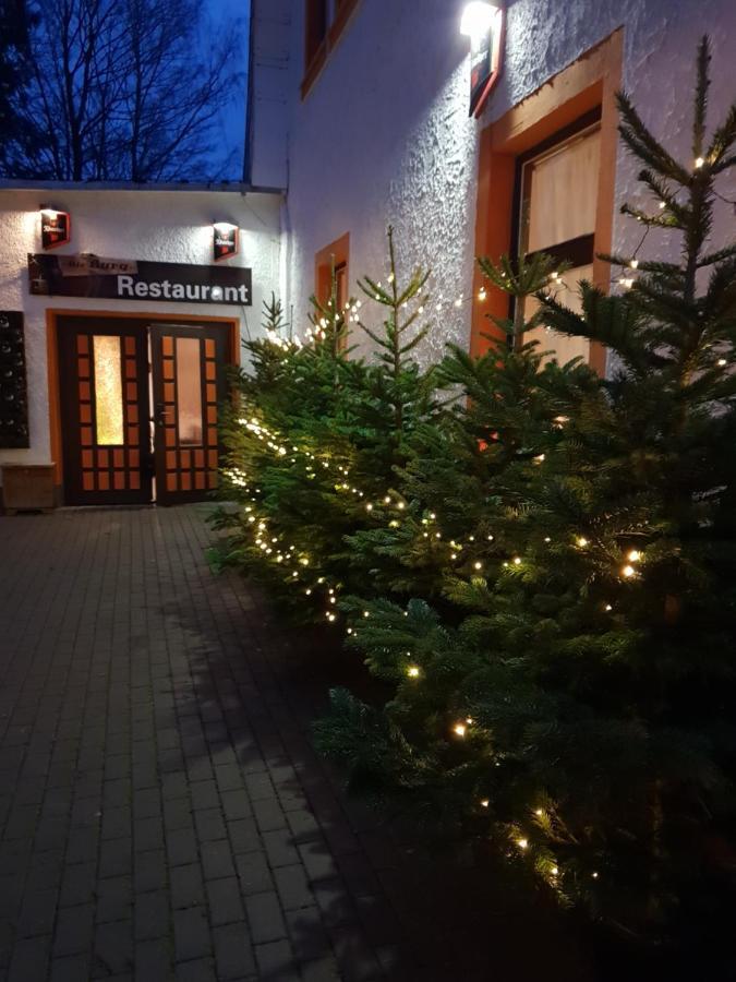 Pension Und Restaurant Die Burg Ehrenfriedersdorf Kültér fotó